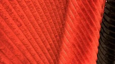 100% Polyester Ks Velvet Stripe Plush Flannel Fleece Blanket