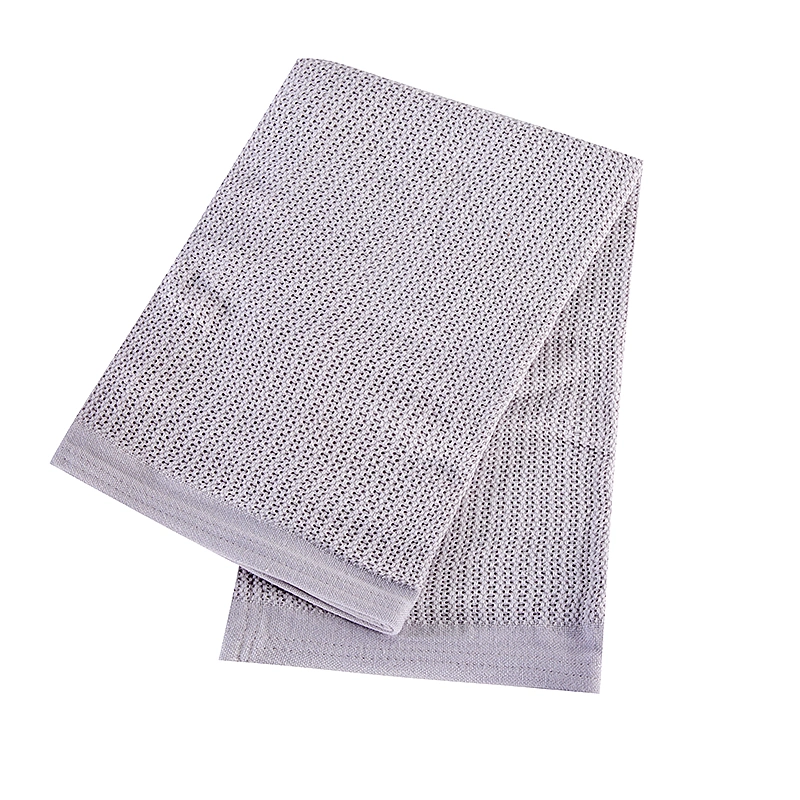 Eco Friendly 100% Gots Certified Organic Cotton Baby Blanket