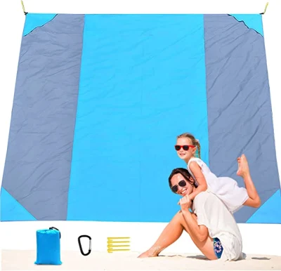 Beach Blanket, Waterproof Sandproof Blanket, Oversized Lightweight Outdoor Picnic Blanket, 118